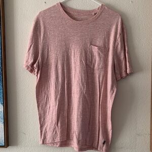 Lucky Brand Light Pink Short Sleeve Tee